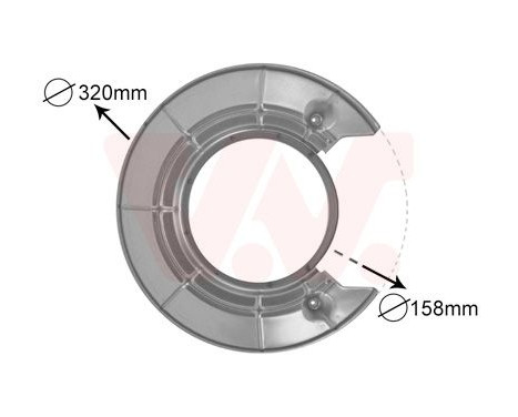 Splash Panel, brake disc