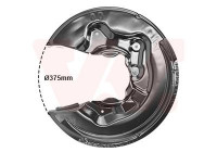 Splash Panel, brake disc