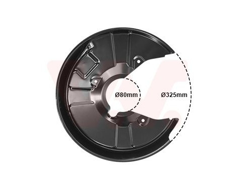 Splash Panel, brake disc