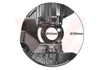 Splash Panel, brake disc