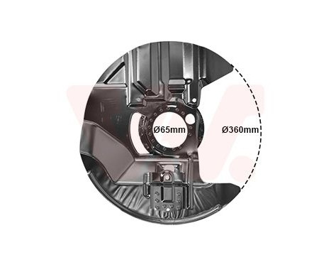 Splash Panel, brake disc