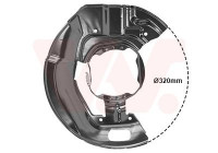 Splash Panel, brake disc