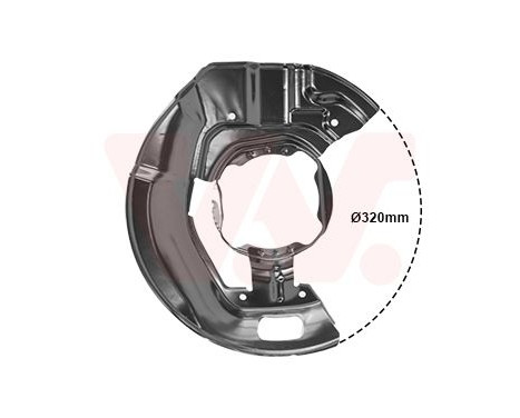 Splash Panel, brake disc