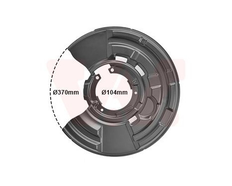 Splash Panel, brake disc