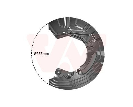 Splash Panel, brake disc
