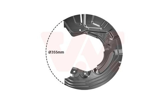 Splash Panel, brake disc