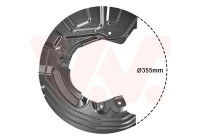 Splash Panel, brake disc