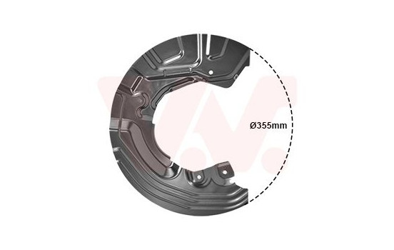 Splash Panel, brake disc