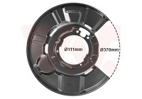 Splash Panel, brake disc