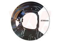 Splash Panel, brake disc