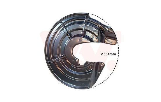 Splash Panel, brake disc