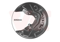 Splash Panel, brake disc