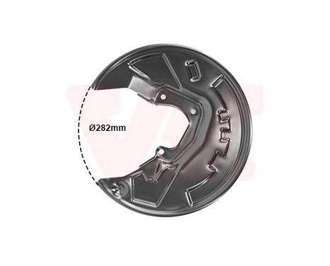 Splash Panel, brake disc