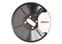 Splash Panel, brake disc