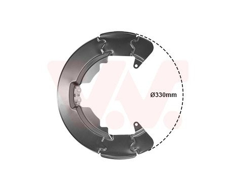 Splash Panel, brake disc
