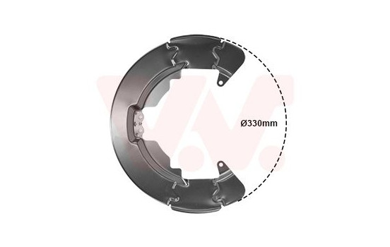 Splash Panel, brake disc