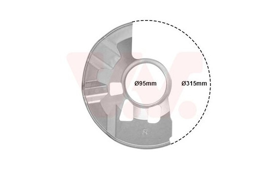 Splash Panel, brake disc