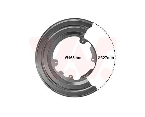 Splash Panel, brake disc