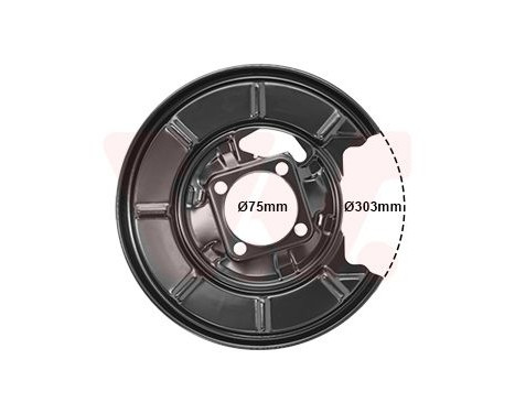 Splash Panel, brake disc