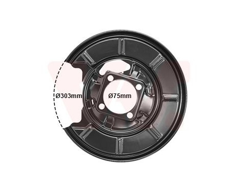 Splash Panel, brake disc