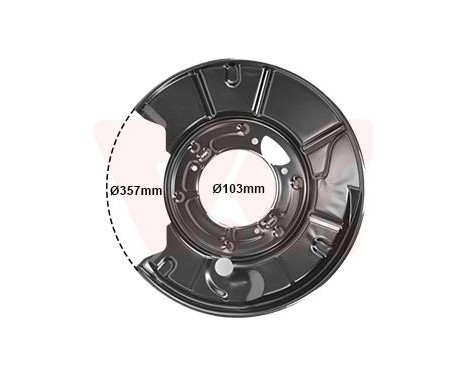 Splash Panel, brake disc