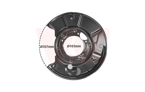Splash Panel, brake disc