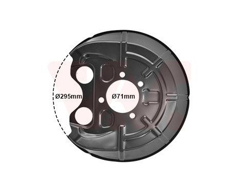 Splash Panel, brake disc