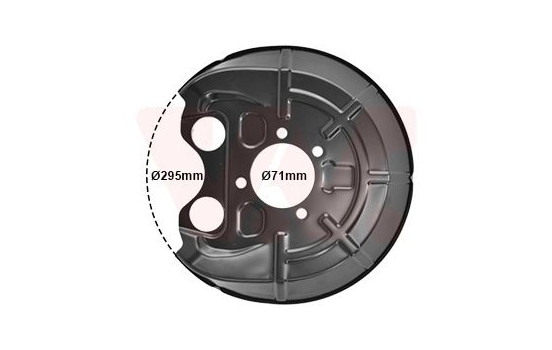 Splash Panel, brake disc