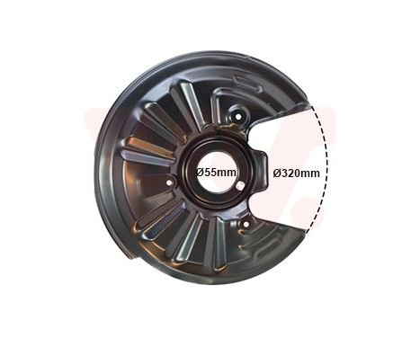 Splash Panel, brake disc