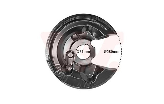 Splash Panel, brake disc