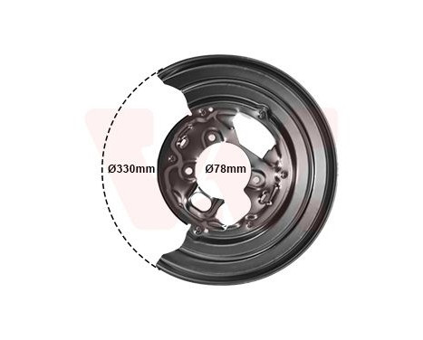 Splash Panel, brake disc
