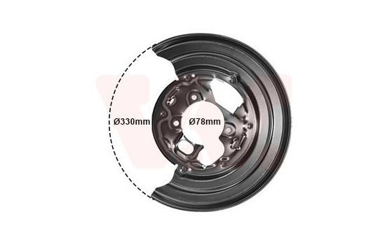 Splash Panel, brake disc