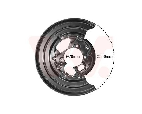 Splash Panel, brake disc