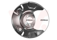 Splash Panel, brake disc