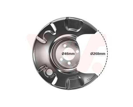 Splash Panel, brake disc