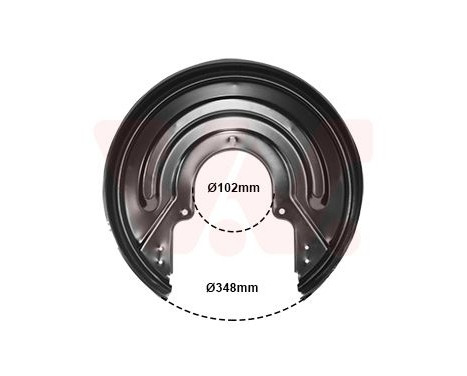 Splash Panel, brake disc