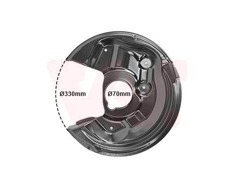 Splash Panel, brake disc