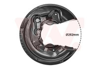Splash Panel, brake disc