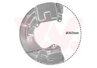 Splash Panel, brake disc