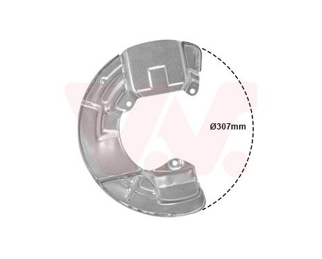 Splash Panel, brake disc