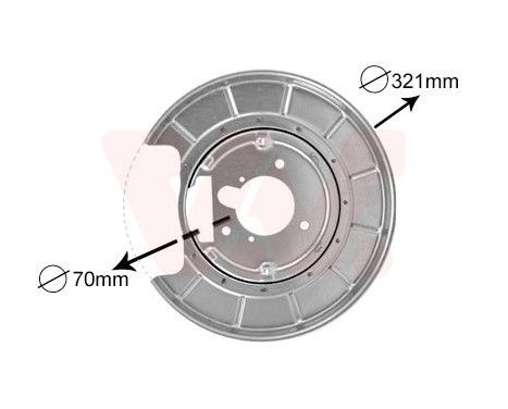 Splash Panel, brake disc