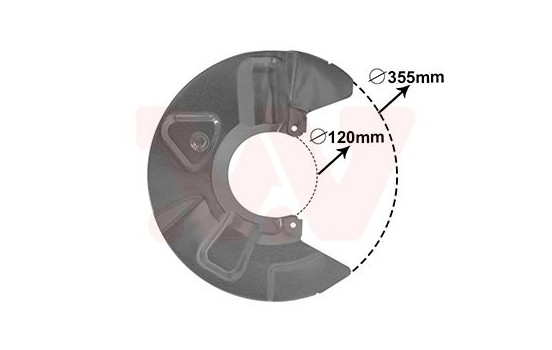 Splash Panel, brake disc