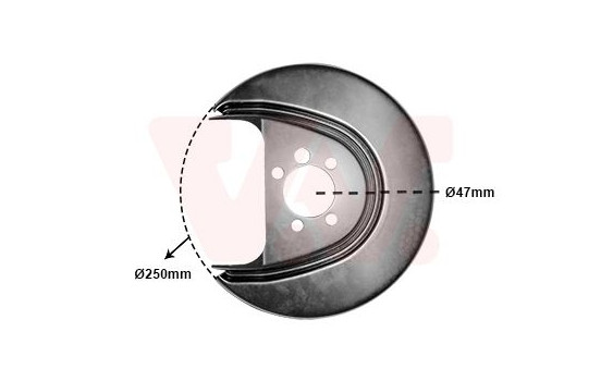 Splash Panel, brake disc