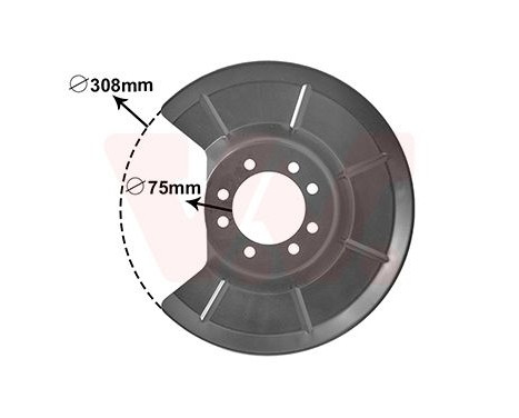 Splash Panel, brake disc