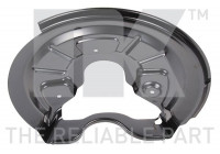Splash Panel, brake disc