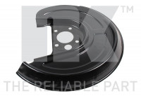 Splash Panel, brake disc