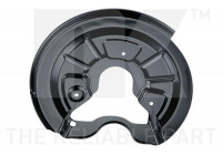 Splash Panel, brake disc