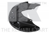 Splash Panel, brake disc