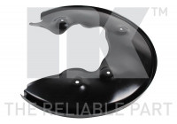 Splash Panel, brake disc