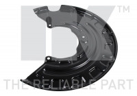 Splash Panel, brake disc